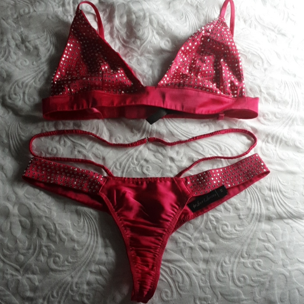 For Love & Lemons Bra and Panties Set